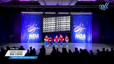 Raider Xtreme - 806 CREW [2025 Junior - Hip Hop - Small Day 1] 2025 NDA All-Star National Championship
