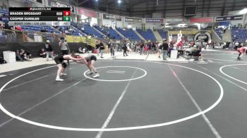 130 lbs Consi Of 8 #2 - Braden Brossart, Rugby SWAT vs Cooper Oursler, Pikes Peak Warriors