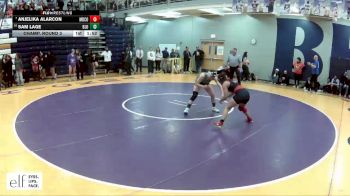 135 lbs. Champ. Round 3 - Anjelika Alarcon, McDonald County vs Sam Lage, Blair Oaks