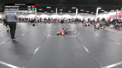 64 lbs Round 2 (6 Team) - Cael Vermeulen, Xtreme Team White vs Parker Mangum, Capital City WC