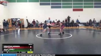 220 lbs Round 1 (4 Team) - Sebastian Herrera, Desert Oasis vs Isaac Lomeli, Clark