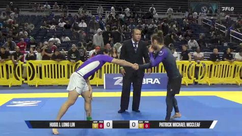 Patrick Michael McCleaf vs Hugo J. Long Lin 2025 Pan IBJJF Jiu-Jitsu No-Gi Championship