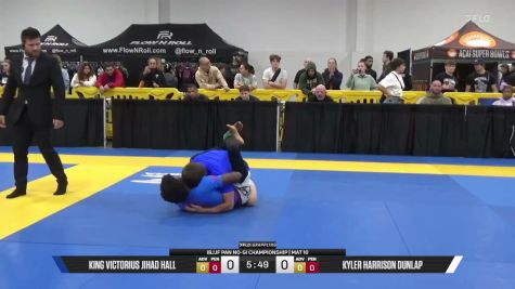 King Victorius Jihad Hall vs Kyler Harrison Dunlap 2026 Pan IBJJF Jiu-Jitsu No-Gi Championship