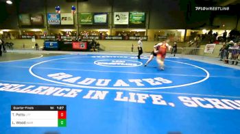 155 lbs Quarterfinal - Trinity Potts, Little Axe Takedown Club vs Layla Wood, Nebraska Wrestling Academy