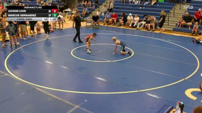84 lbs Cons. Semi - Marcus Hernandez, Boyertown PA vs Jaxson Love, NY