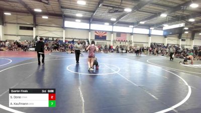 123 lbs Quarterfinal - Kaia Mansker, Na vs Yahaira Verdugo, Hyperbolic WC