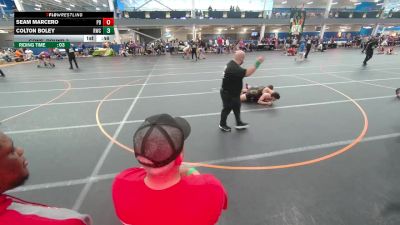 170 lbs Cons. Round 3 - Colton Boley, Riverdale vs Seam Marcero, Unattached