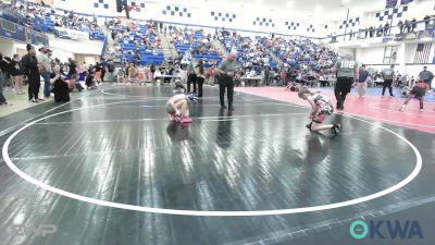 85 lbs Rr Rnd 2 - Aurora Bearden, Skiatook Youth Wrestling vs Sophia Whitenack, Tiger Trained Wrestling