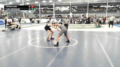 5 - 175 lbs 5th Place Match - Lars Giersmann, Clover Hill vs Jaylen Clary, William Fleming