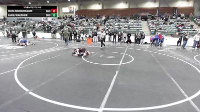 61 lbs Consi Of 4 - Roki Mondragon, Ravage WC vs Luke Walther, Carson Bulldogs