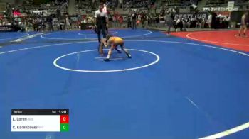 67 lbs Quarterfinal - Luke Loren, Reign WC vs Chase Karenbauer, Bad Karma