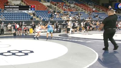 138 lbs Cons. Sub-quarters - Kash Koopmans, Iowa vs Cayden Neisen, Minnesota
