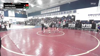 115 lbs Cons. Round 2 - Isabella Frost, Northview vs Kilee Velasco, North Torrance