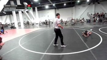 54 lbs Quarterfinal - Maddox Canales, Carlsbad Wr Ac vs Elaina Barrios, Shafter Youth Wrestling