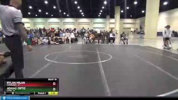 106 lbs Round 4 (8 Team) - Adaias Ortiz, CFWA vs Rylan Milan, Suwannee