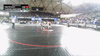 Boys 2A 106 lbs Champ. Round 1 - D`anthony Garcia Reyes, Selah vs Braytin Scott, Clarkston