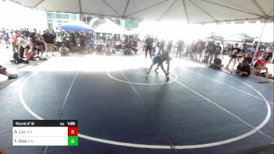 109 lbs Round Of 16 - Alice Liu, Jedi WC vs Trinity Diaz, 209 Wr Ac