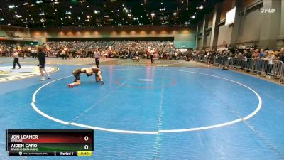 132 lbs Cons. Round 5 - Jon Leamer, Vintage vs Aiden Caro, Rancho Bernardo