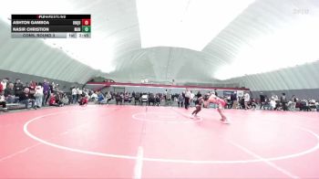 133 lbs Cons. Round 3 - Ashton Gamboa, Unattached - Quincy vs Nasir Christion, Manchester