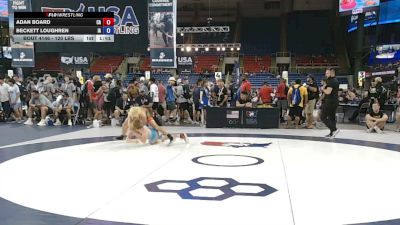 120 lbs Cons. Sub-rd Of 32 - Adan Board, California vs Beckett Loughren, Iowa