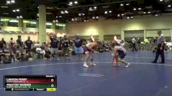 195 lbs Round 2 (10 Team) - Preston Warner, Bubbletown Mat Club vs Lawson Perry, Eagles Wrestling C2