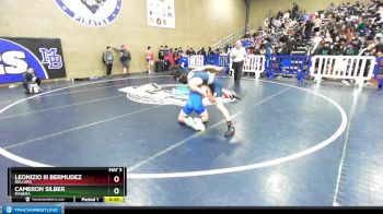 120 lbs Cons. Round 2 - Cameron Silber, Madera vs Leonizio Iii Bermudez, Bullard