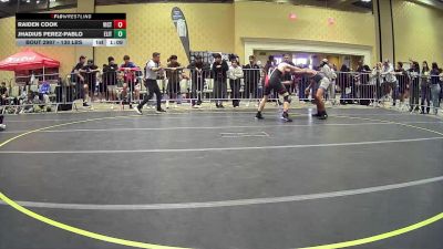130 lbs Round Of 16 - Raiden Cook, Victory Wrestling-Central WA vs Jhadius Perez-Pablo, Elite WC Hawaii