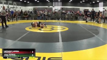 75 lbs 2nd Wrestleback (8 Team) - Cole Patrick, CP Wrestling Academy vs Anthony Lopera, M2 Blue (NJ)