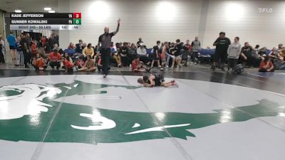 55 lbs Consi Of 8 #1 - Kade Jefferson, VA vs Gunner Kowalski, PA
