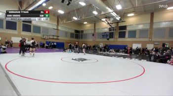 145lbs Champ. Round 2 - Joni Oberg, Kamiakin (Girls) vs Emmarae Tynan, Zillah (Girls)