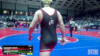 1A-215 lbs Quarterfinal - Landon Williams, Dade County vs Fletcher Crowe, Chattooga