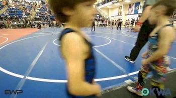 49 lbs Consi Of 4 - Carter Trammel, Moodys Wrestling Club vs Griffon Alfaro, Grove Takedown Club