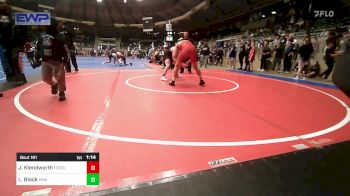 160 lbs Final - Jace Klendworth, Firebird Elite vs Luke Black, HURRICANE WRESTLING ACADEMY