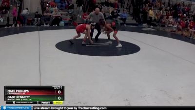 98 lbs Round 1 (4 Team) - Nate Phillips, Crown Point vs Gabe Kennett, Indian Creek (large)