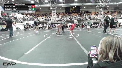126 lbs 2nd Place - Noah Majka, Prodigy Elite vs Slayden Hunt, Shelton Wrestling Academy