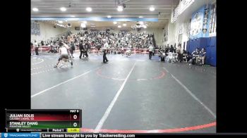 132 lbs Champ. Round 2 - Stanley Dang, Fountain Valley vs Julian Solis, Calvary Chapel-SA