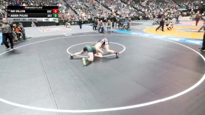 138-5A Cons. Round 1 - Aiden Fulks, Adams City vs Sid Dillon, Chatfield