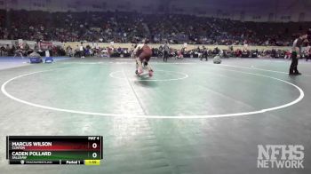 4A-190 lbs Cons. Round 1 - Marcus Wilson, Clinton vs Caden Pollard, Sallisaw