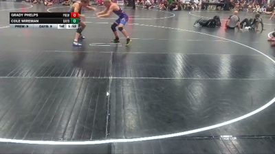 135 lbs Round 5 (8 Team) - Grady Phelps, Precision WA vs Cole Wireman, Dayton Bandits