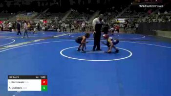 100 lbs Prelims - Leolyn Karnowski, Flint Hills Wrestling Academy vs Aaliah Guebara, Maize