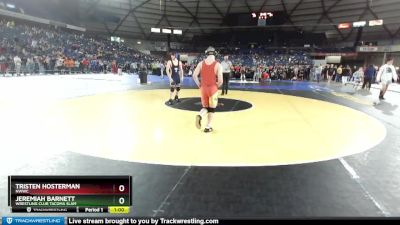 136 lbs Cons. Round 3 - Tristen Hosterman, NWWC vs Jeremiah Barnett, Wrestling Club Tacoma Slam