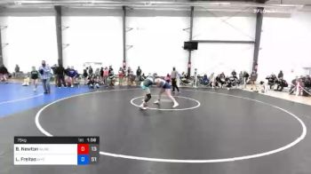 75 kg Prelims - Brooklynn Newton, Wrestle Like A Girl 1 vs Lillian Freitas, Wyoming Seminary (W)