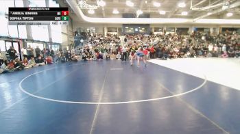 130 lbs Cons. Round 5 - Sophia Tipton, Copper Hills vs Amelia Jenkins, Mountain Ridge