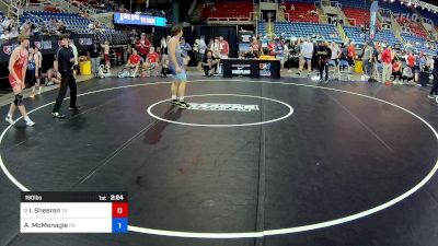 190 lbs Cons 16 #2 - Isaac Sheeren, TX vs Andrew McMonagle, PA