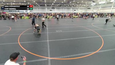 86 lbs Quarterfinal - Dako Stepanovich, Unattached vs Cody Markell, Unattached