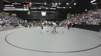165 lbs Cons. Round 1 - Kaden Roebuck, Kansas City - Turner HS vs Tucker Hutchison, Basehor-Linwood HS