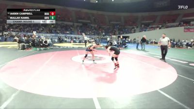 6A/5A Girls 115 Quarterfinal - Valerie Bowman, Bend Girls vs Fera Thomas, Lincoln Girls