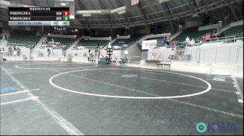 52 lbs Round Of 32 - Maverick Schadegg, Skiatook Youth Wrestling vs Amelia Fox, Cushing Tigers