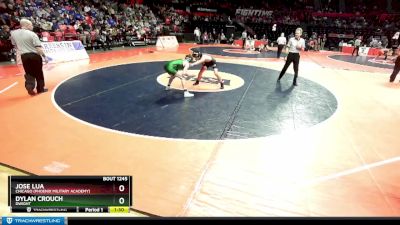 1A 138 lbs Cons. Round 2 - Dylan Crouch, Dwight vs Jose Lua, Chicago (Phoenix Military Academy)