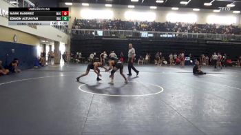 133 lbs Cons. Round 4 - Edmon Altunyan, Rio Hondo College vs Mark Ramirez, Modesto Junior College